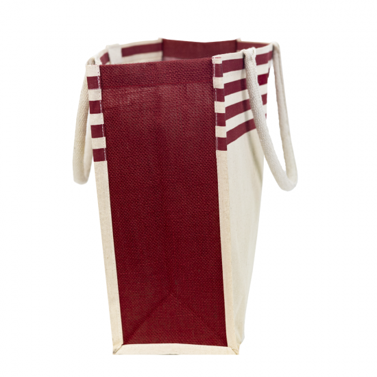 UTP 25TH ANNIVERSARY STRIPE JUTE BAG | JUTE BAG UTP 25TH ANNIVERSARY STRIPE JUTE BAG | JUTE BAG