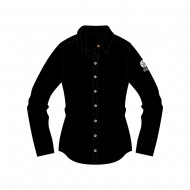 UTP Women Black Shirt Long Sleeves | Corporate Shirt