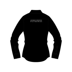 UTP Women Black Shirt Long Sleeves | Corporate Shirt