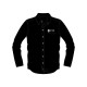 UTP Men Black Shirt Long Sleeves | Corporate Shirt