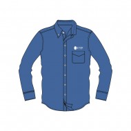 UTP Men Denim Shirt Long Sleeves Blue | Denim Shirt