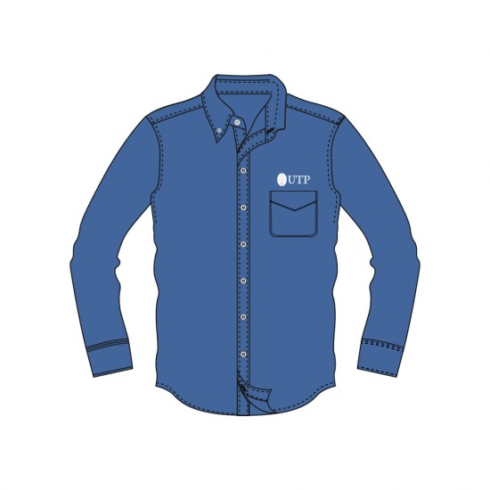 UTP Men Denim Shirt Long Sleeves Blue | Denim Shirt