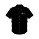 UTP Men Black Shirt Short Sleeves | Corporate Shirt